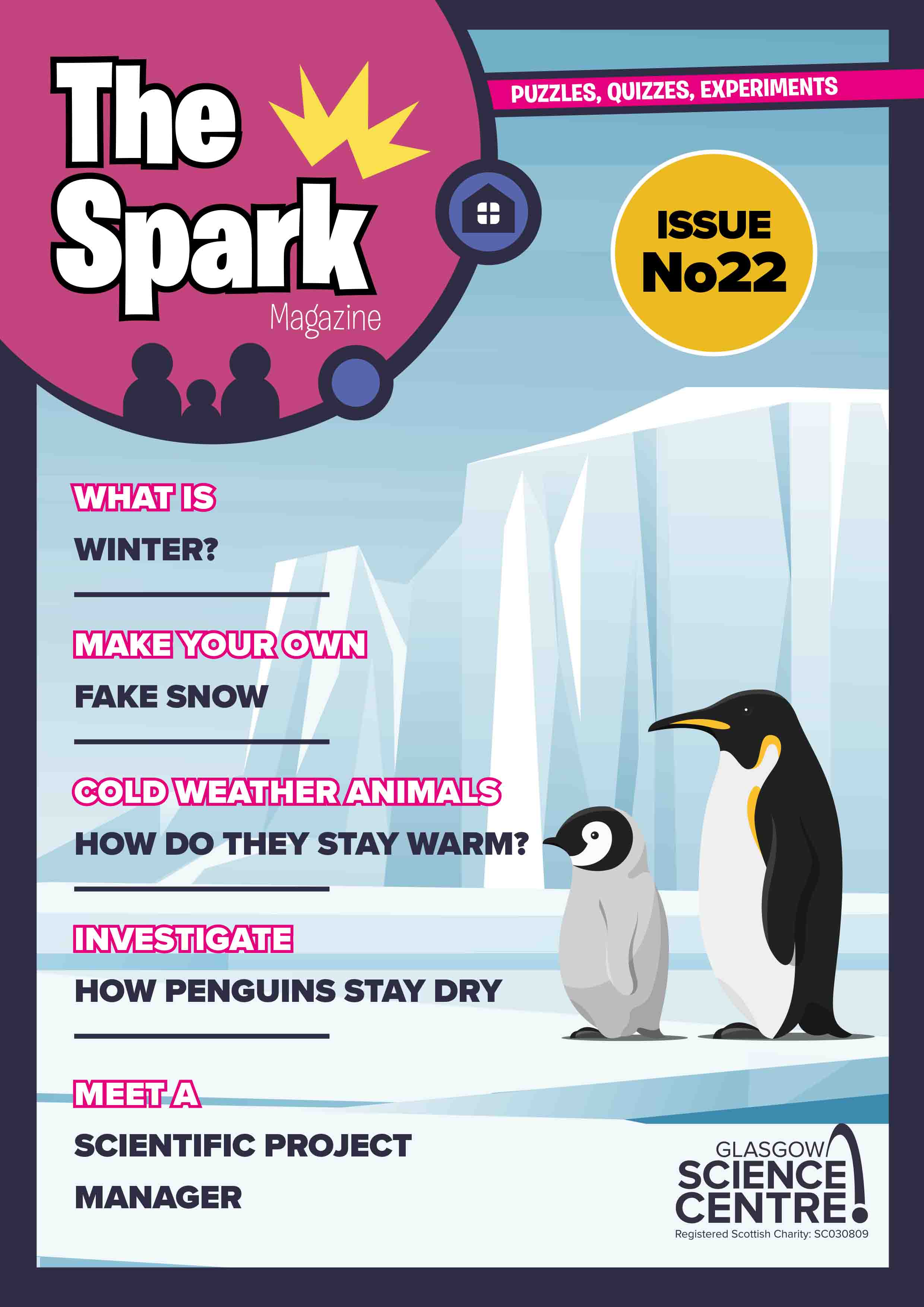 The front cover of The Spark Magazine - Issue 22