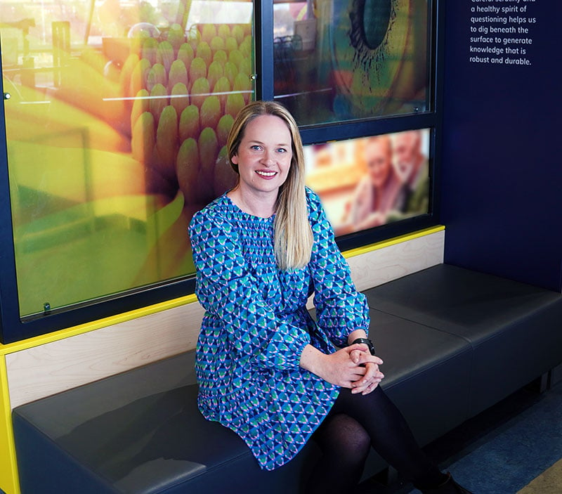 Jenny Galbraith, Exhibition & Project Manager at Glasgow Science Centre.