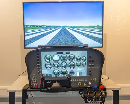 The mobile desktop flight simulator