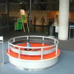 The chaotic pendulum exhibit